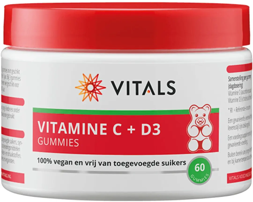 Vitals Vitamine C + D3 Gummies