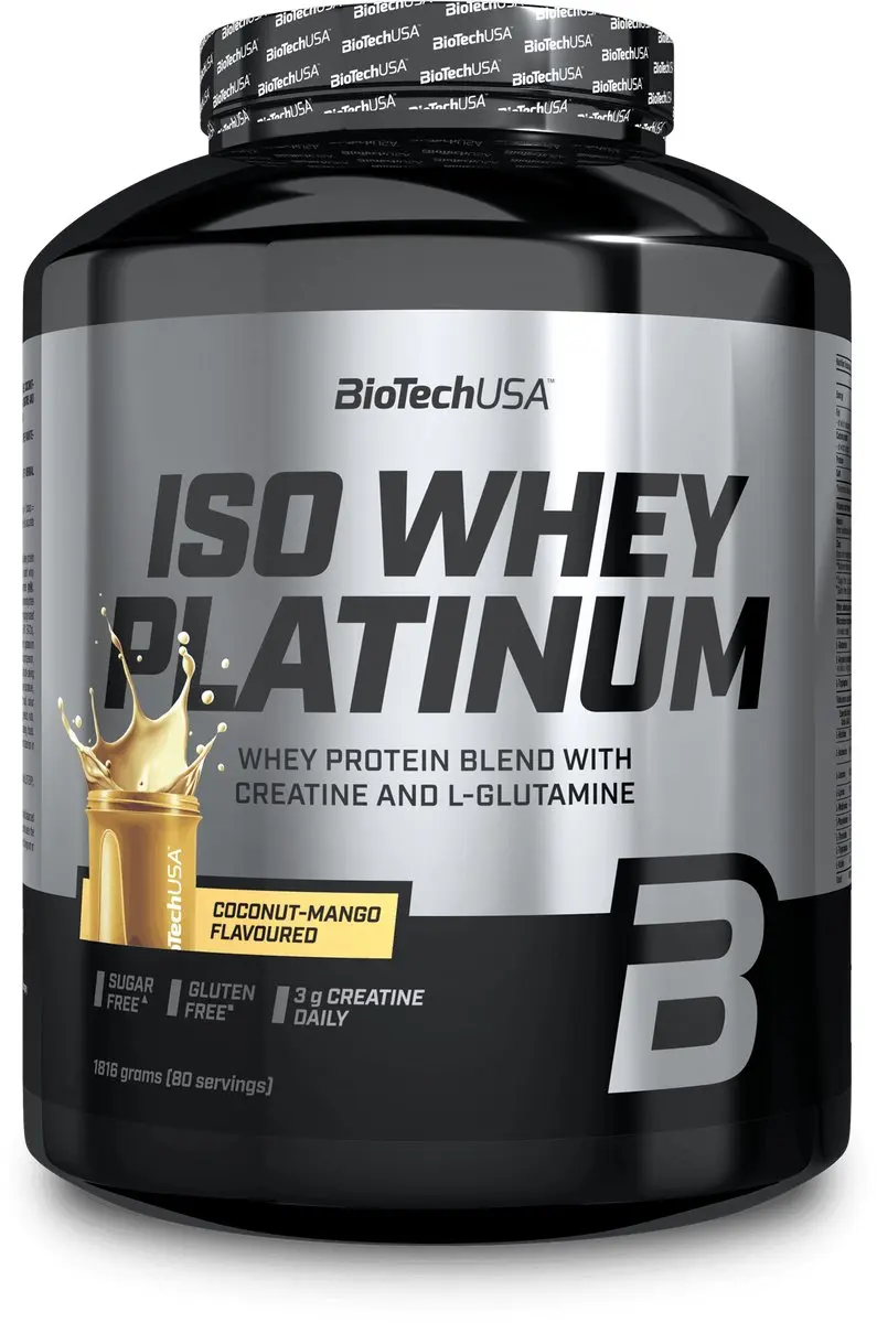 BioTechUSA Iso Whey Platinum 1816g