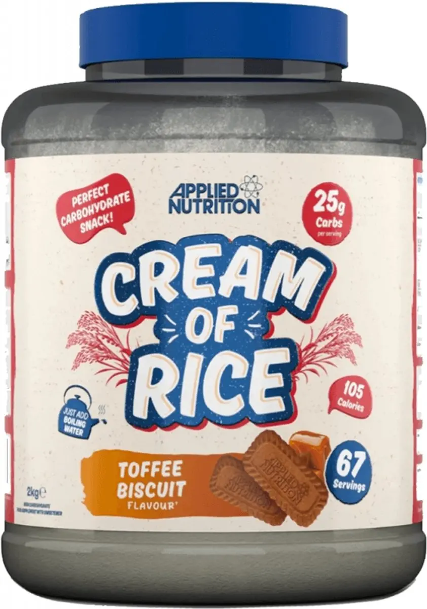 Applied Nutrition Cream of Rice Toffee Biscuit 2000g