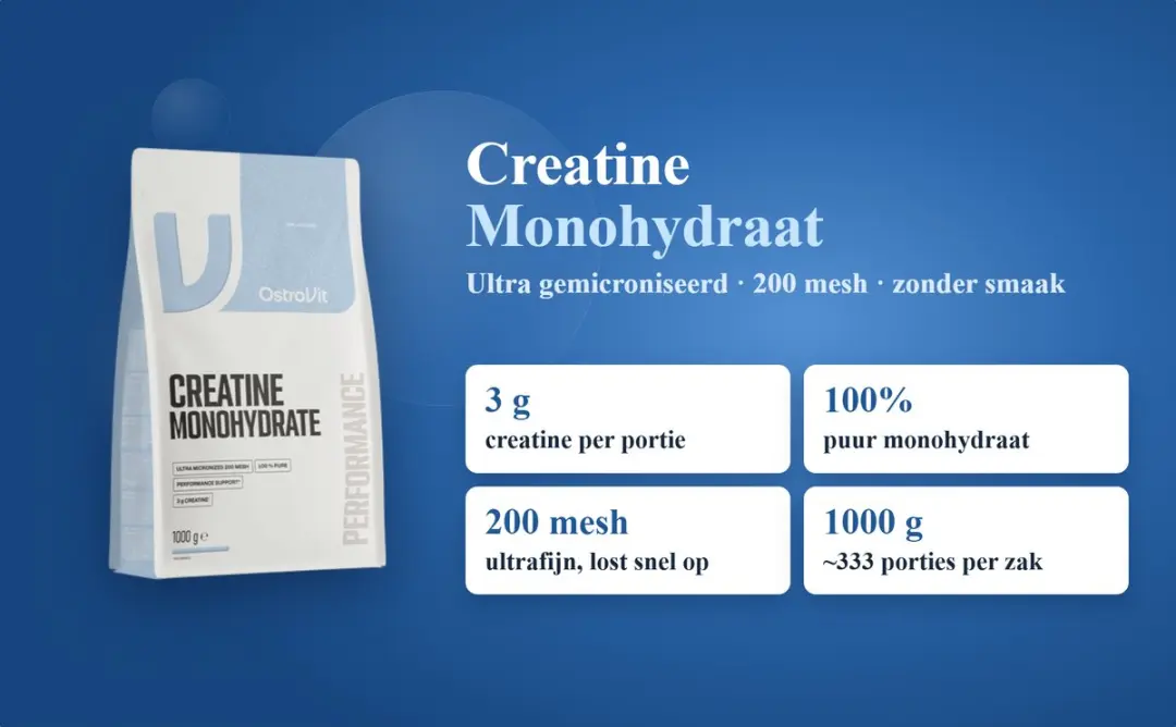 OstroVit Creatine Monohydraat 1000g