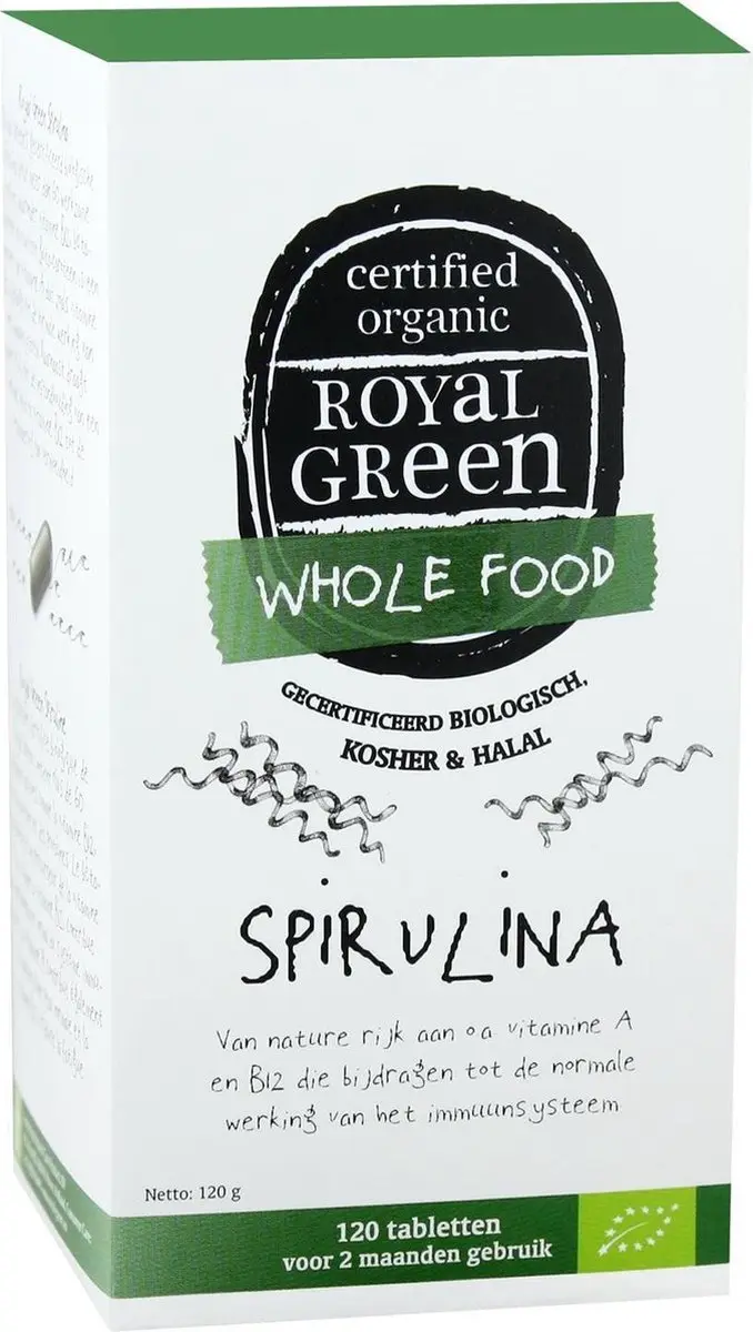 Royal Green Spirulina - 120 st