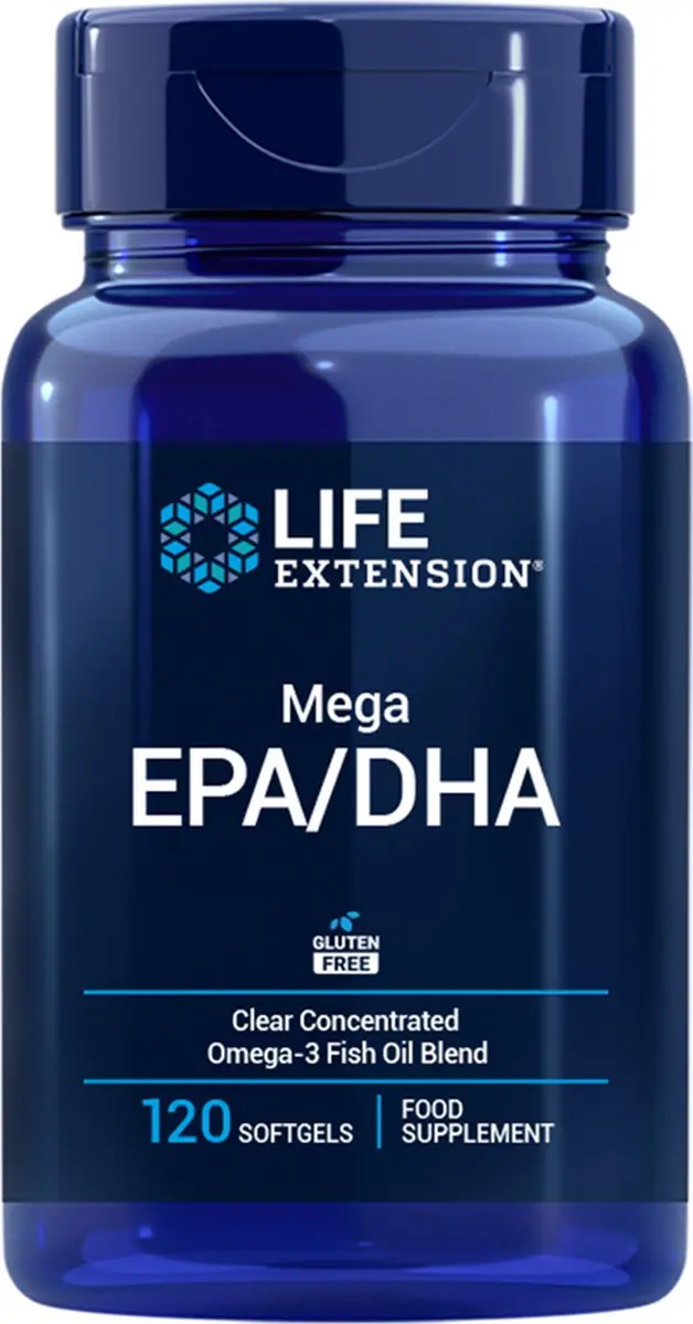 Life Extension Mega EPA/DHA Visolie 120 Softgels