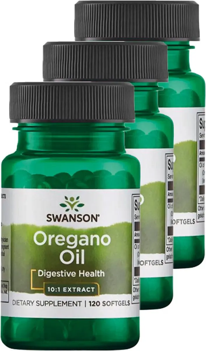 Swanson Oregano Oil 360 Softgels