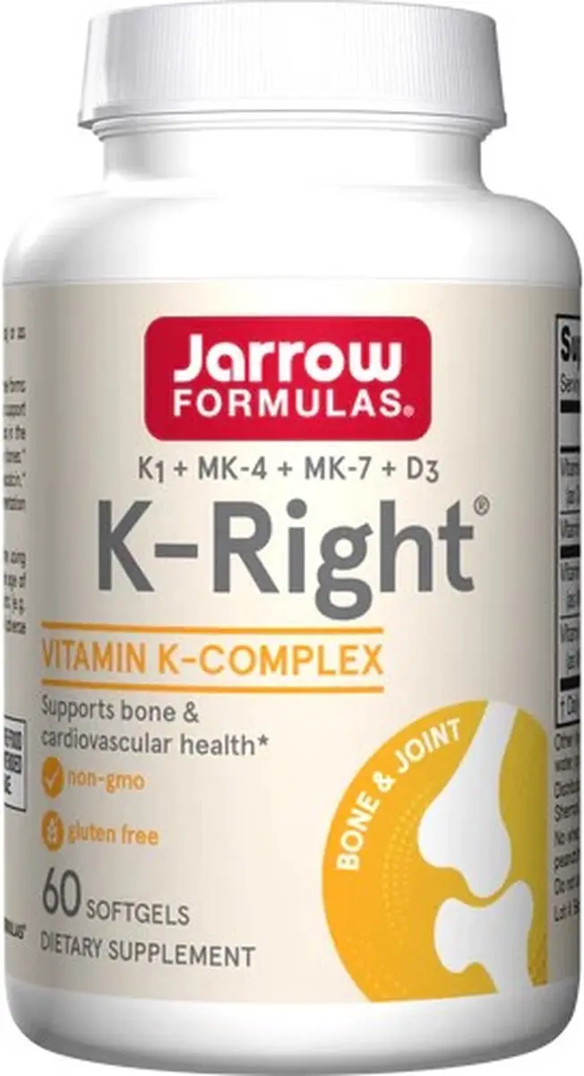 Jarrow Formulas D+K K-Right 60 Softgels