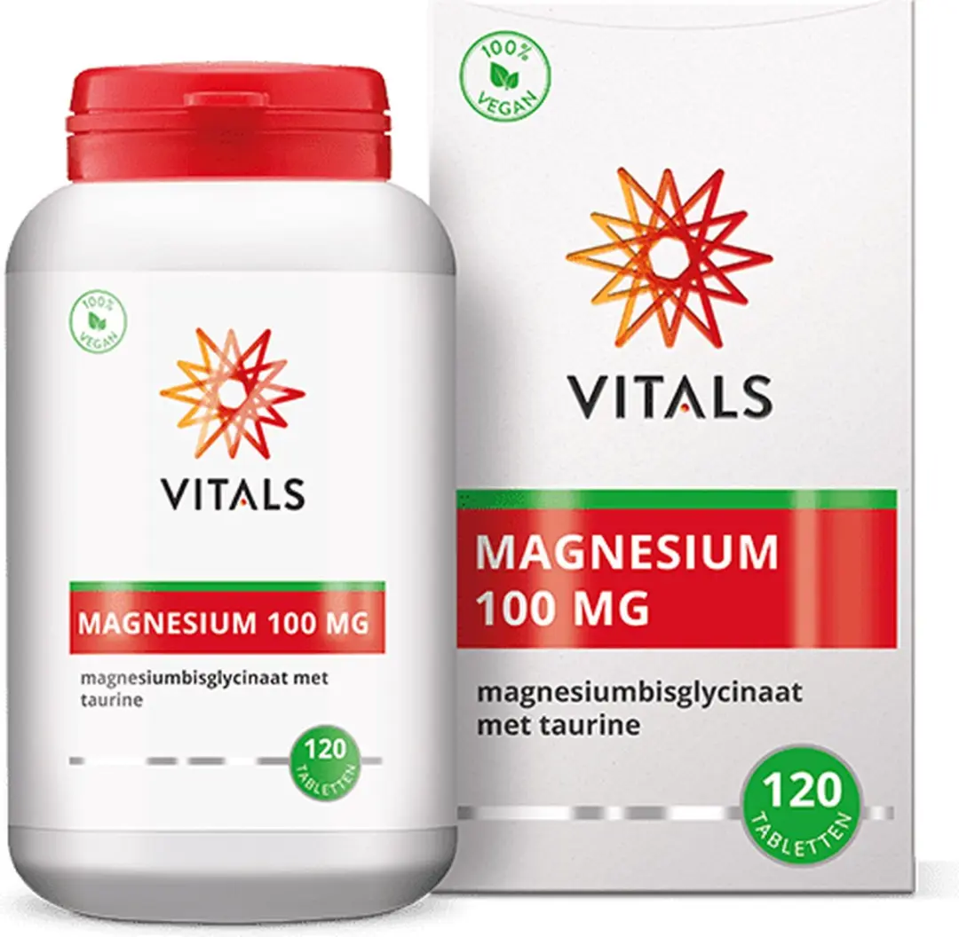 Vitals Magnesium Bisglycinaat 100mg
