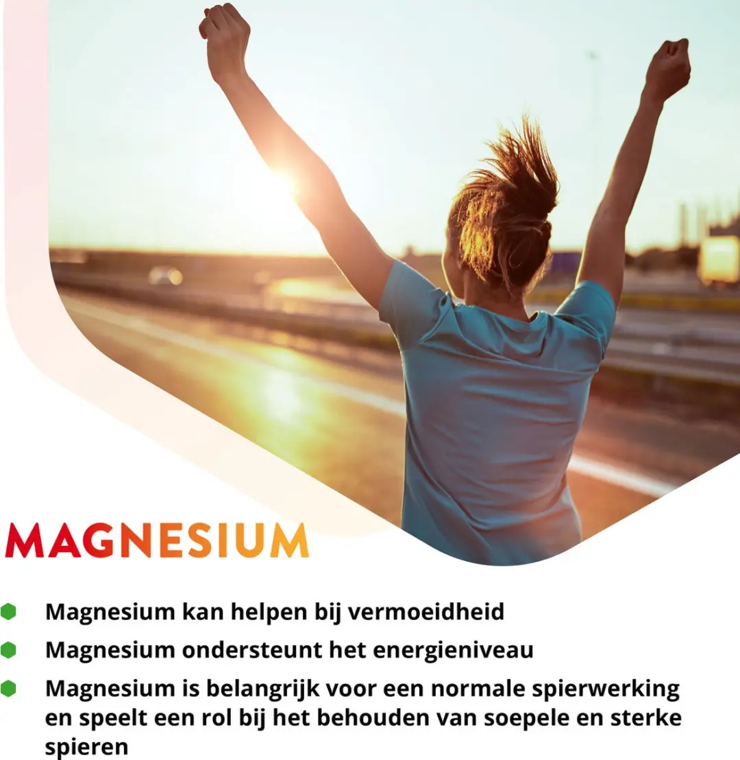 Vitals Magnesium Bisglycinaat 100mg - 120 Tabletten