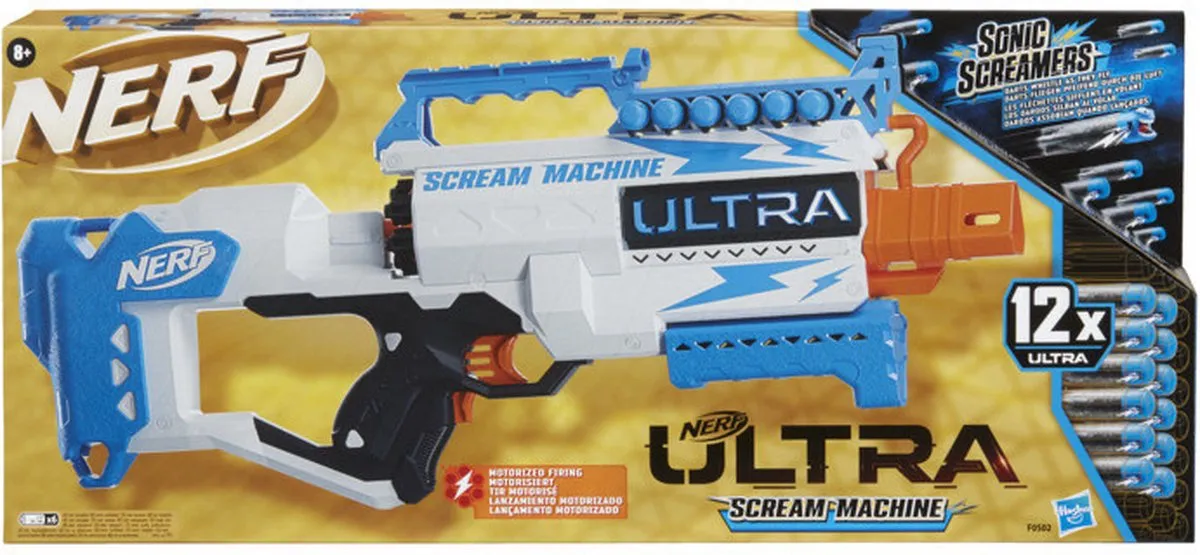 Nerf Ultra Scream Machine F0502U50 - Multikleur - afbeelding 6 van 6