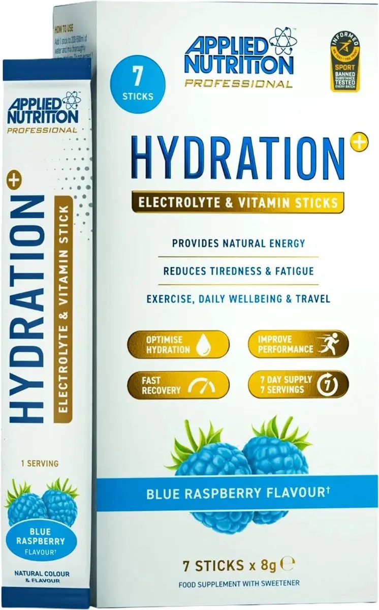 Applied Nutrition Hydration+ Electrolyte Sticks