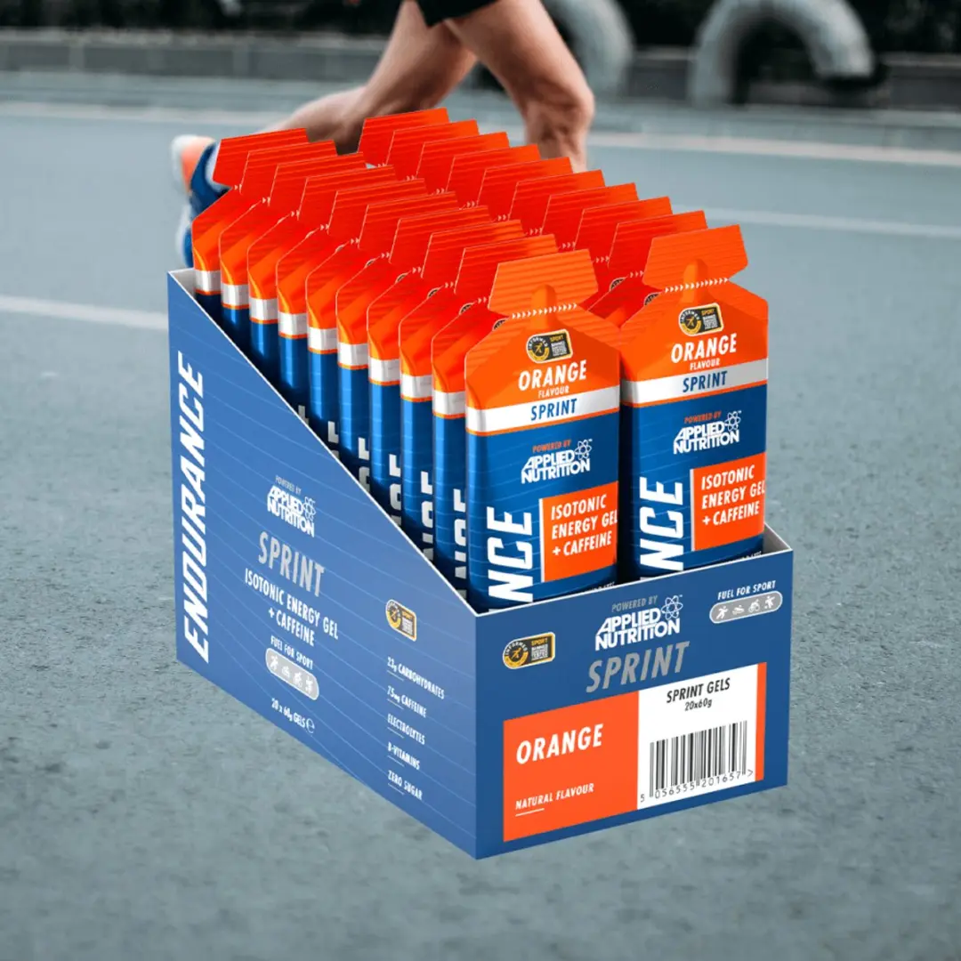 Applied Nutrition Endurance Sprint Gel 1200ml - 20x60ml Orange