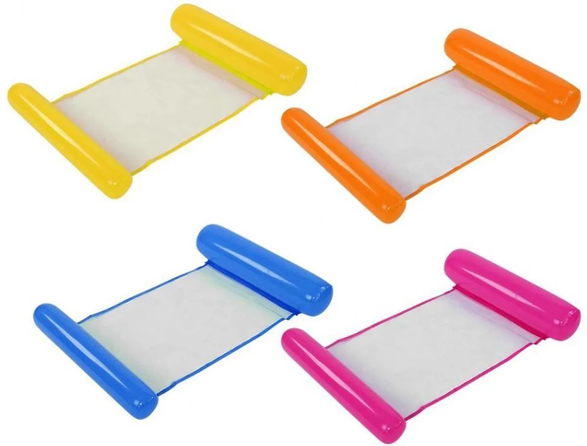 Intex 183x69cm WaterHangmat Drijfstoel 108x73cm - Opblaasbaar