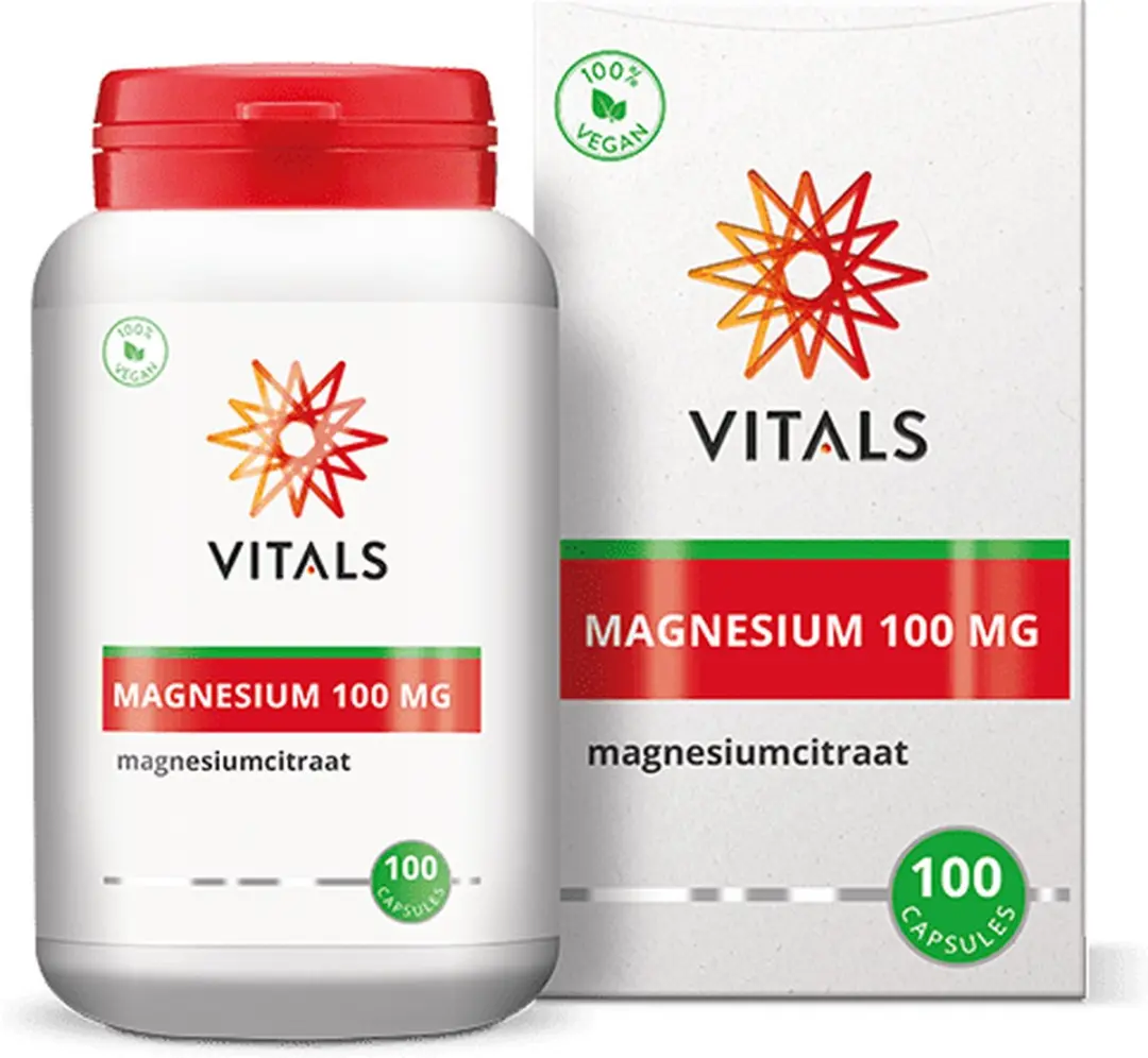 Vitals Magnesiumcitraat 100mg