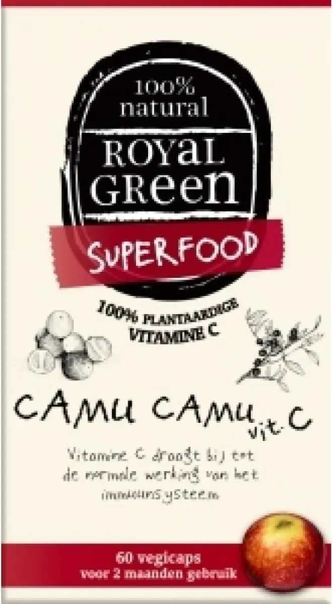Royal Green Camu Camu Vitamine C Capsules 60 Stuks