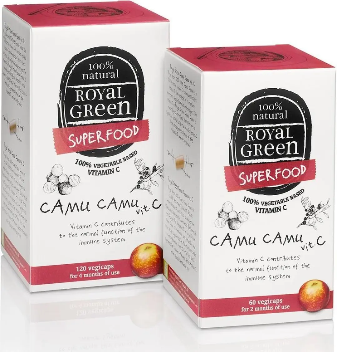 Royal Green Camu Camu Vitamine C Capsules 60 Stuks