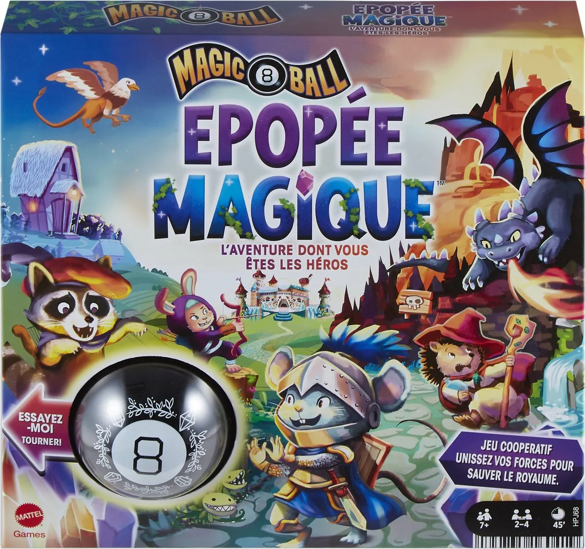Mattel Magical Encounters Bordspel - Franstalig HLPX92