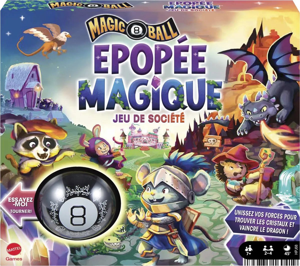 Mattel Magical Encounters Bordspel - Franstalig HLPX92