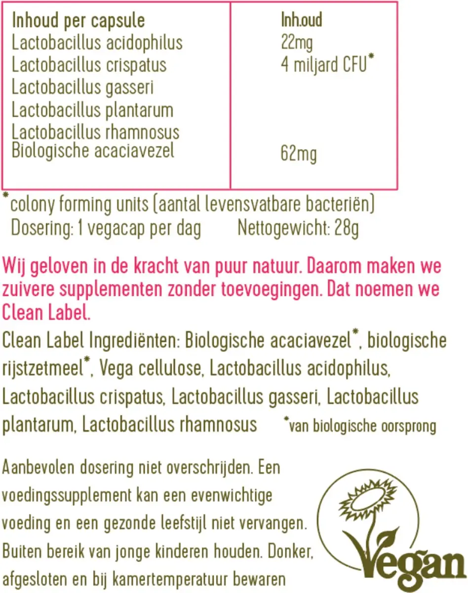 Laveen Bio-culturen Mama Capsules - 30 Stuks