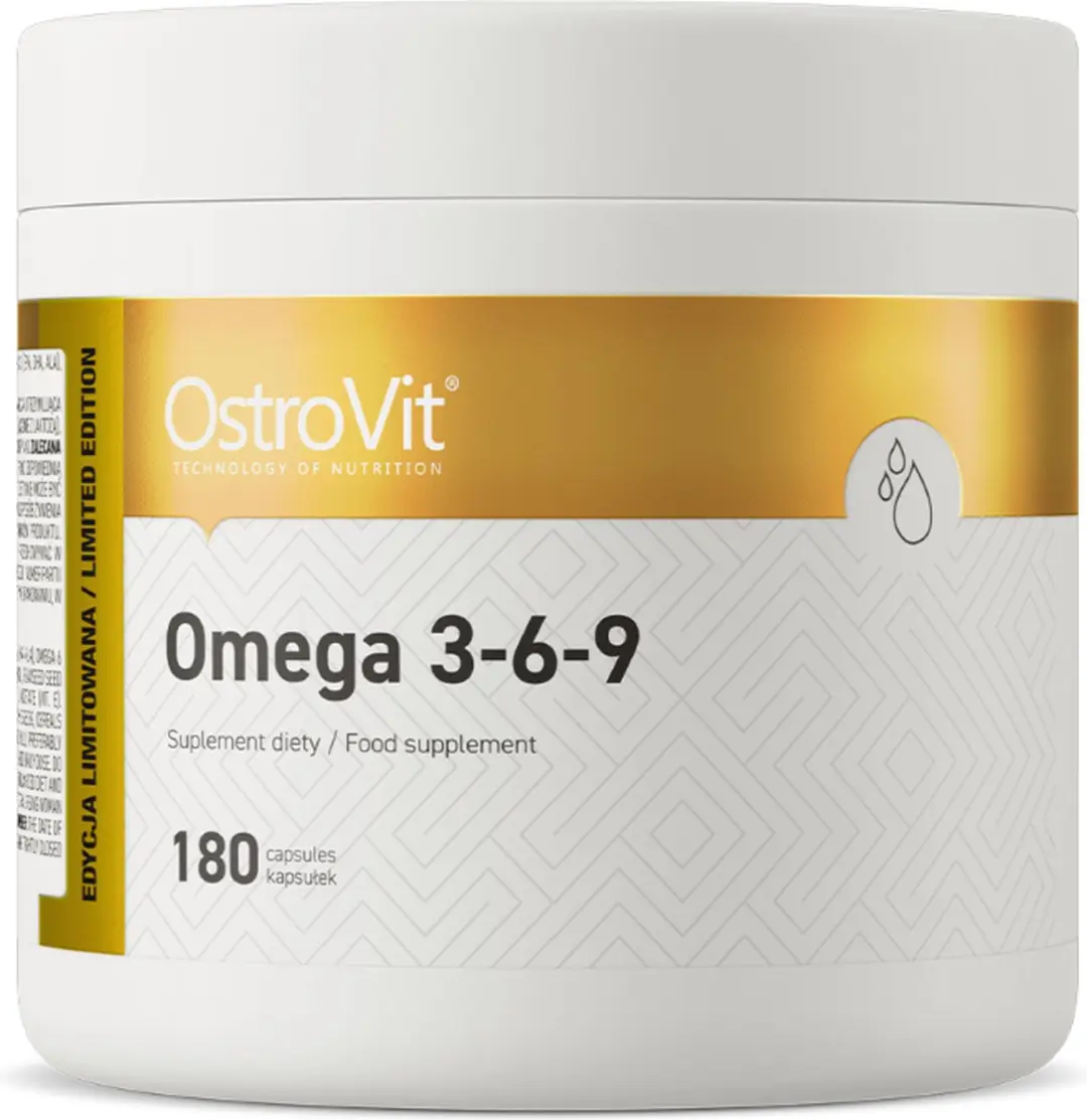OstroVit Omega 3-6-9 Visolie 180 Softgels