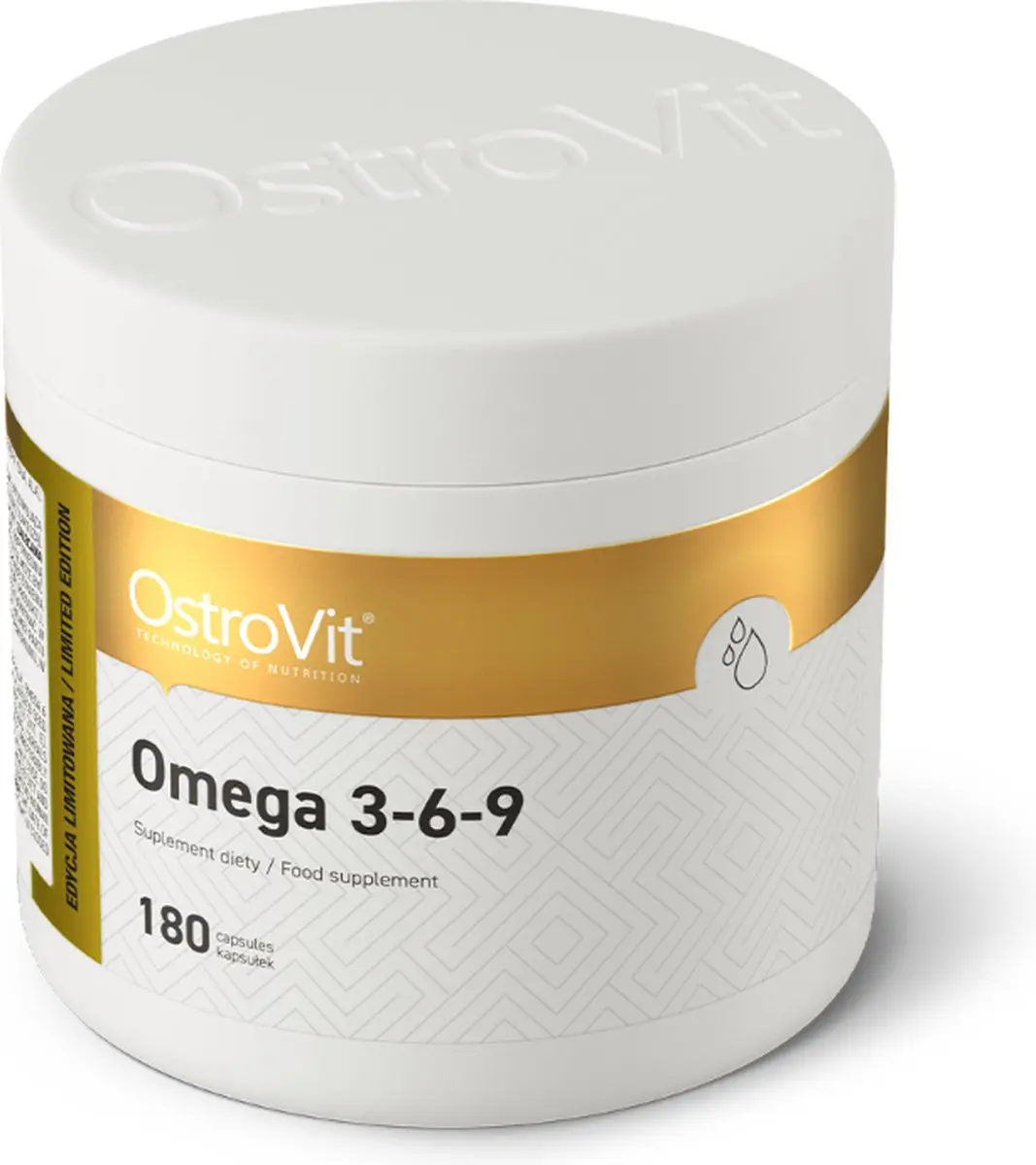 OstroVit Omega 3-6-9 Visolie 180 Softgels