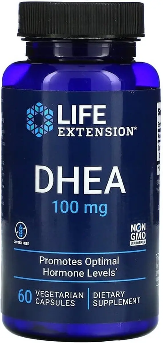 Life Extension DHEA 100mg - 60 Veggie Caps
