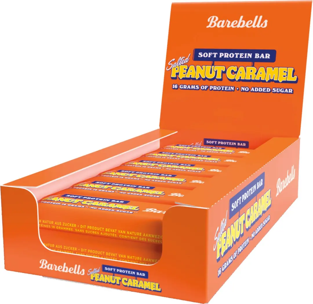 Barebells Soft Bar Salted Peanut Caramel - 12 Stuks - afbeelding 6 van 6
