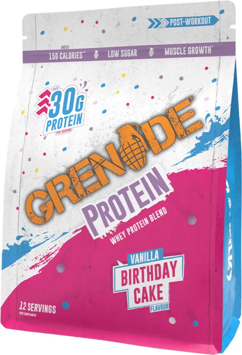 Grenade Vanilla Birthday Cake Eiwitpoeder 480g