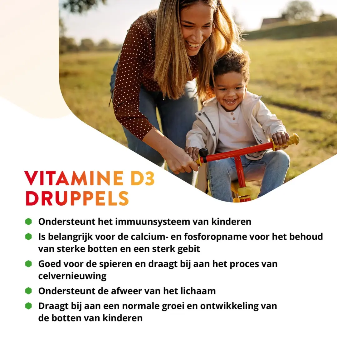 Vitals Vitamine D3 200 IE - 700 druppels 20ml