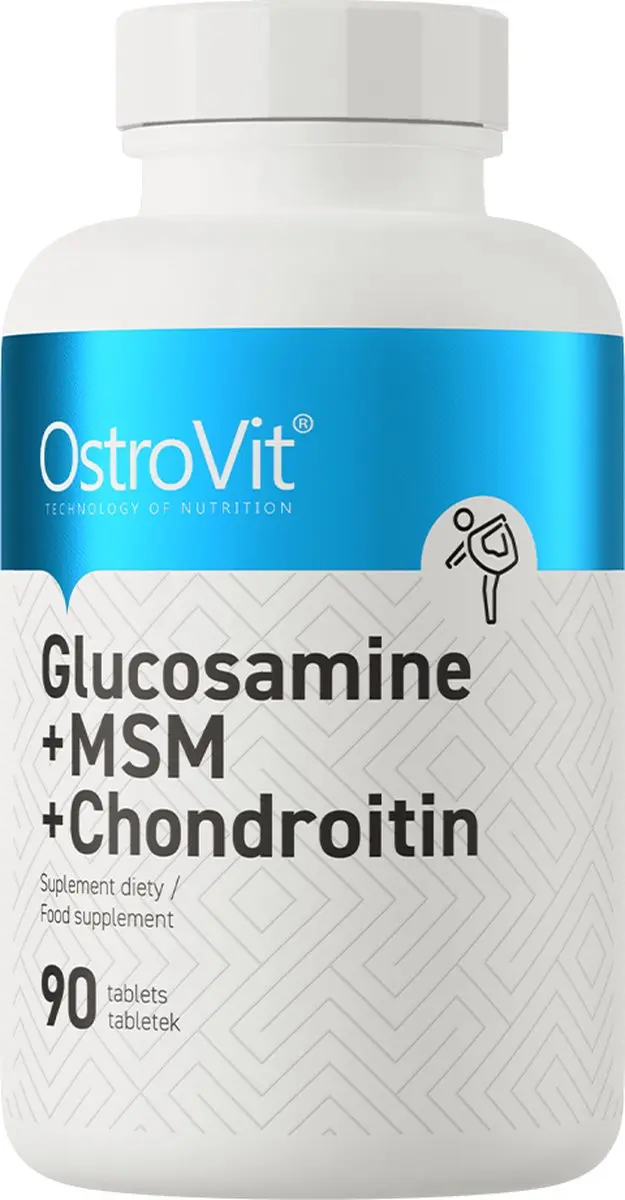 OstroVit Glucosamine + MSM + Chondroitin 90 Tablets