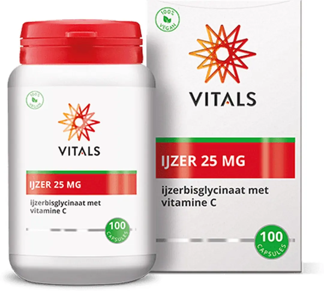 Vitals IJzerbisglycinaat 25mg
