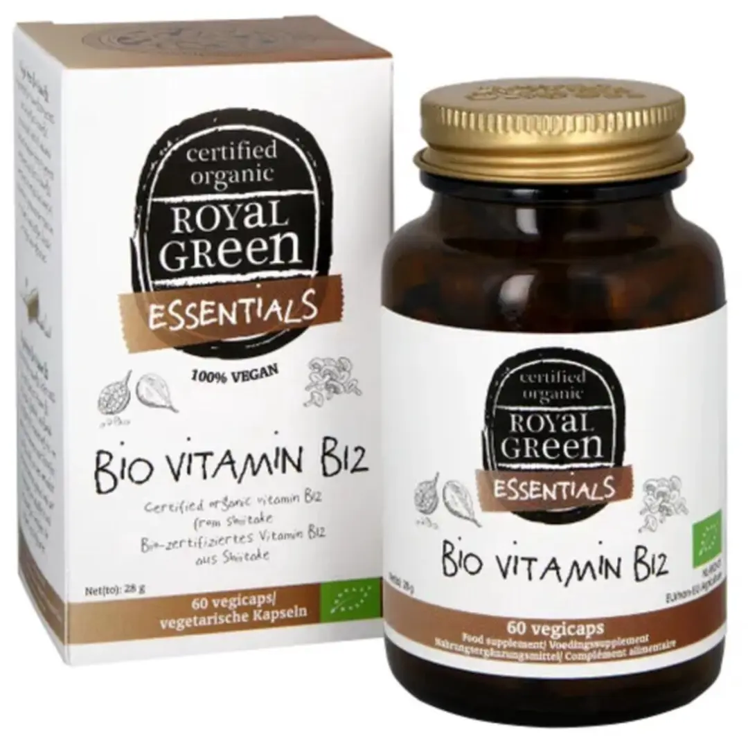 Royal Green Vitamine B12 Biologisch 60 Vegacapsules