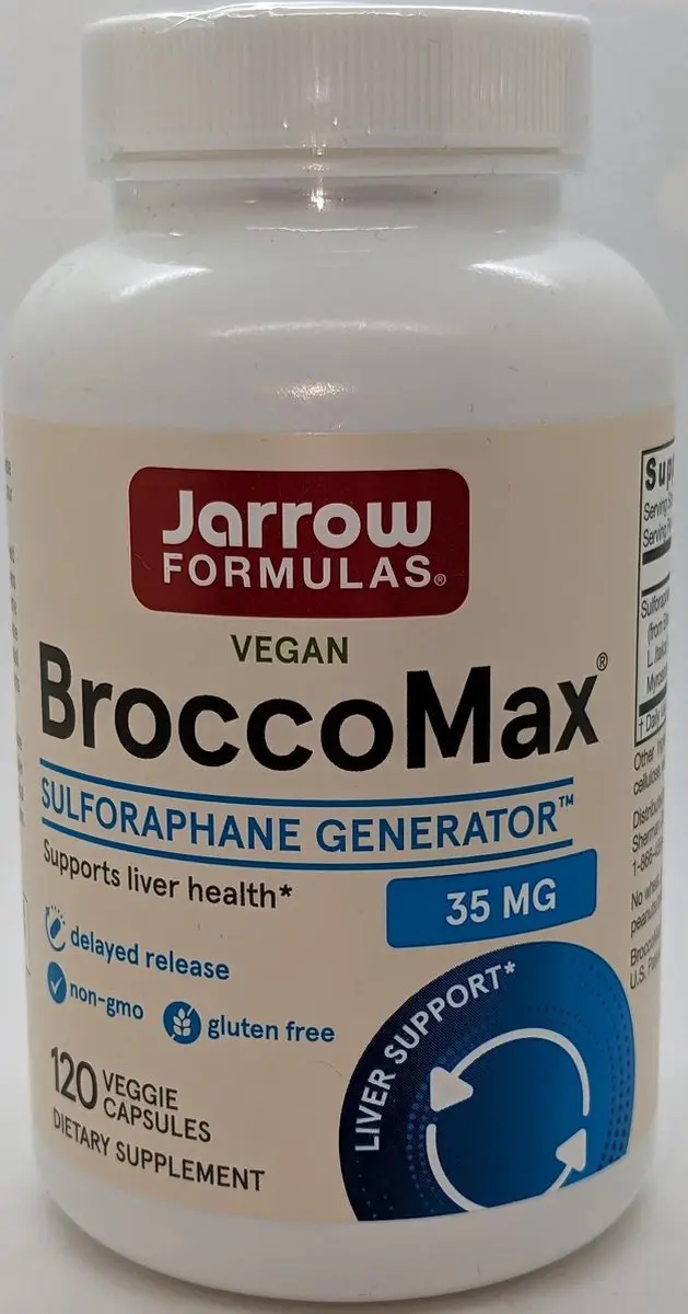 Jarrow Formulas BroccoMax 120 Capsules