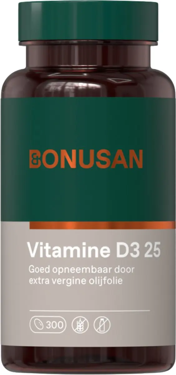 Bonusan Vitamine D3 300 Softgels
