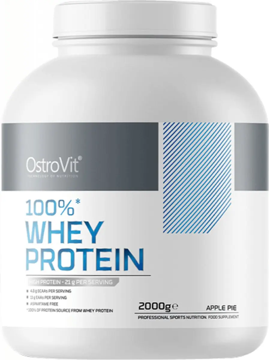 OstroVit 100% Whey Protein 2000g - Apple Pie