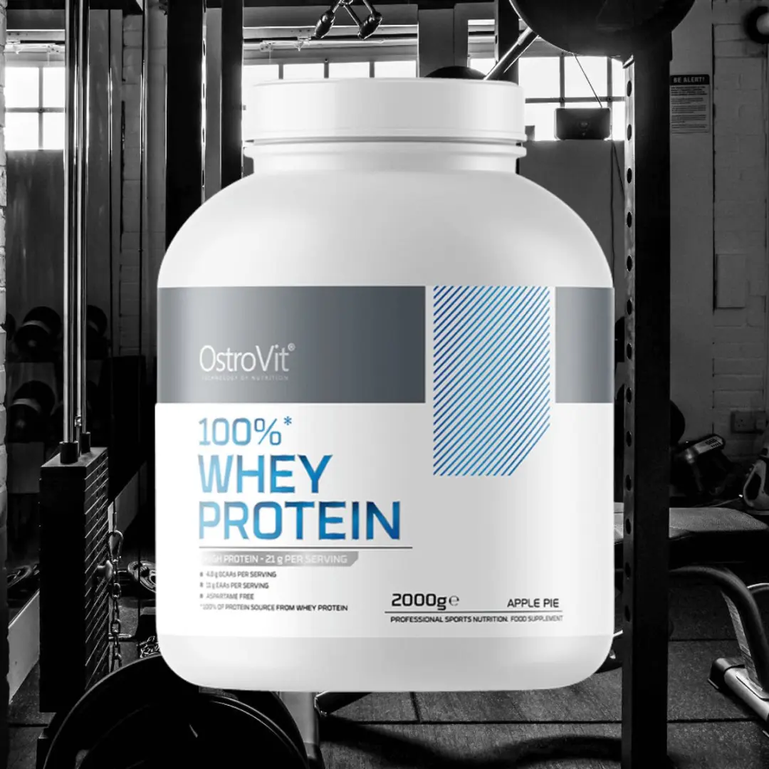 OstroVit 100% Whey Protein 2000g - Apple Pie