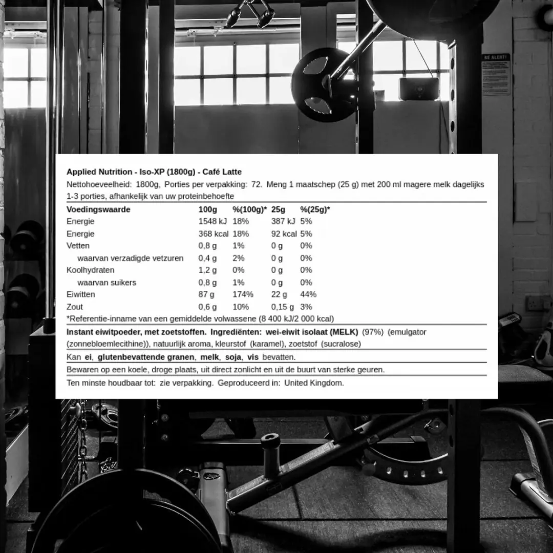 Applied Nutrition ISO-XP Cafe Latte 1800g