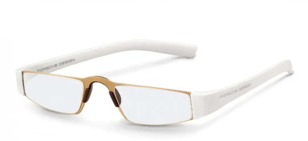 Porsche Design Leesbril 8801c Matgoud/Wit +2.00