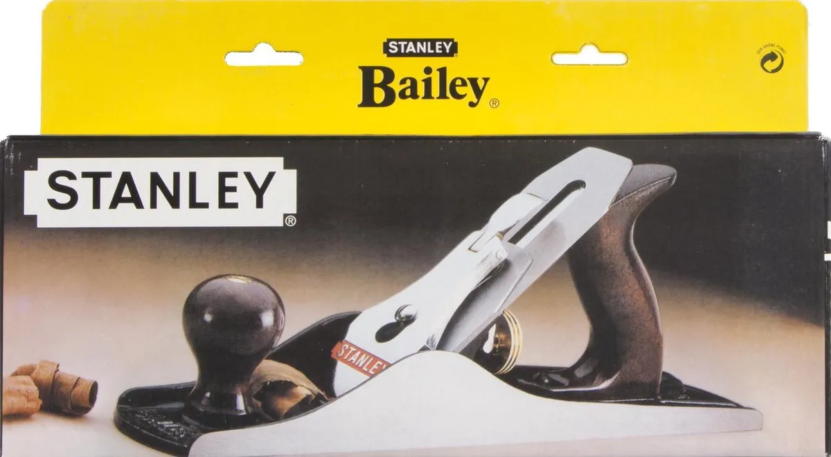 Stanley Bailey Voorloper n°5 334mm - Hout - Zwart/Grijs
