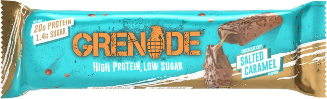 Grenade Protein Bar Choco Chip Salted Caramel - 72 Stuks