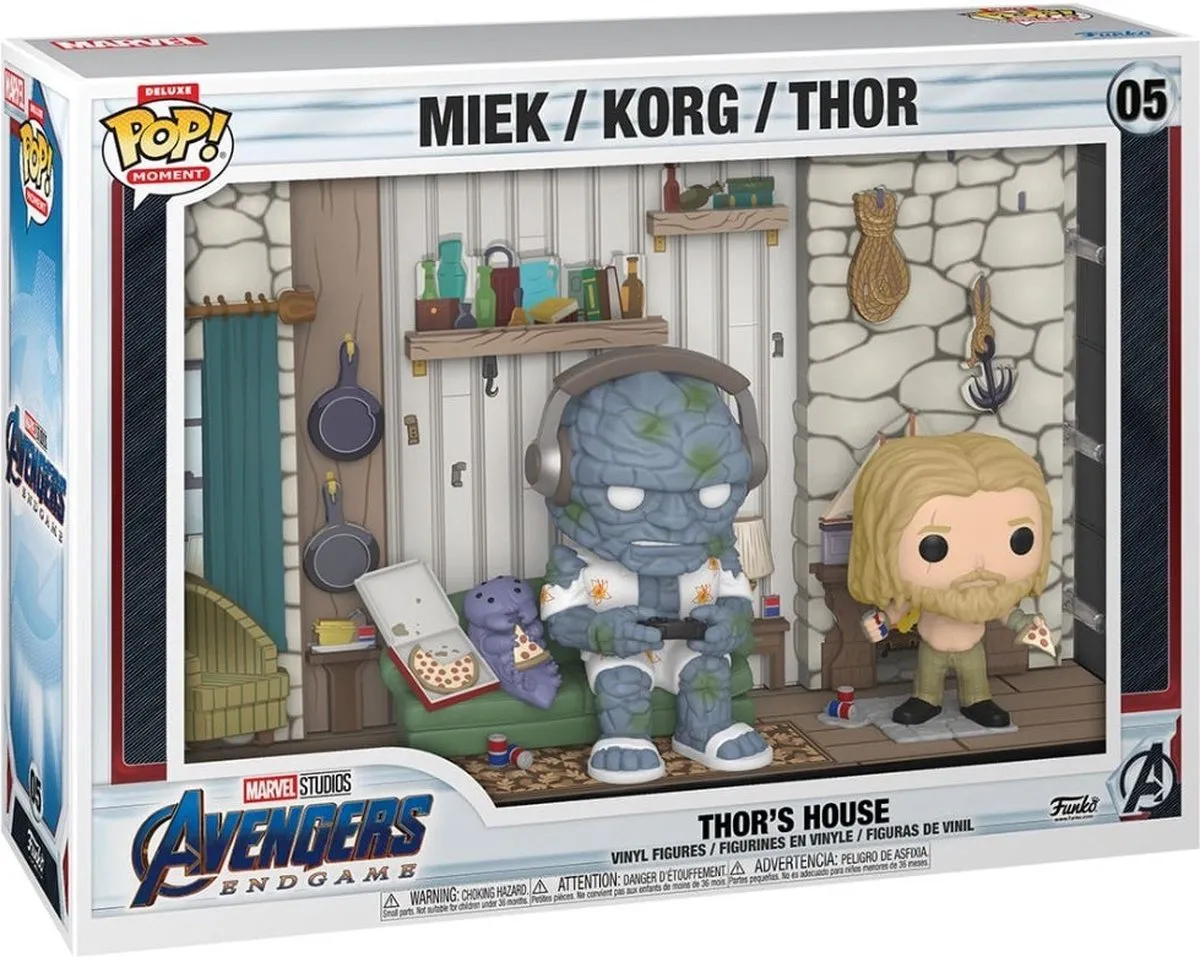Funko POP! Marvel Avengers Miek/Thor/Korg 70914 - Multicolor