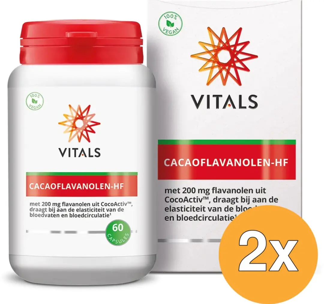 Vitals CacaoFlavanolen-HF 60 Capsules