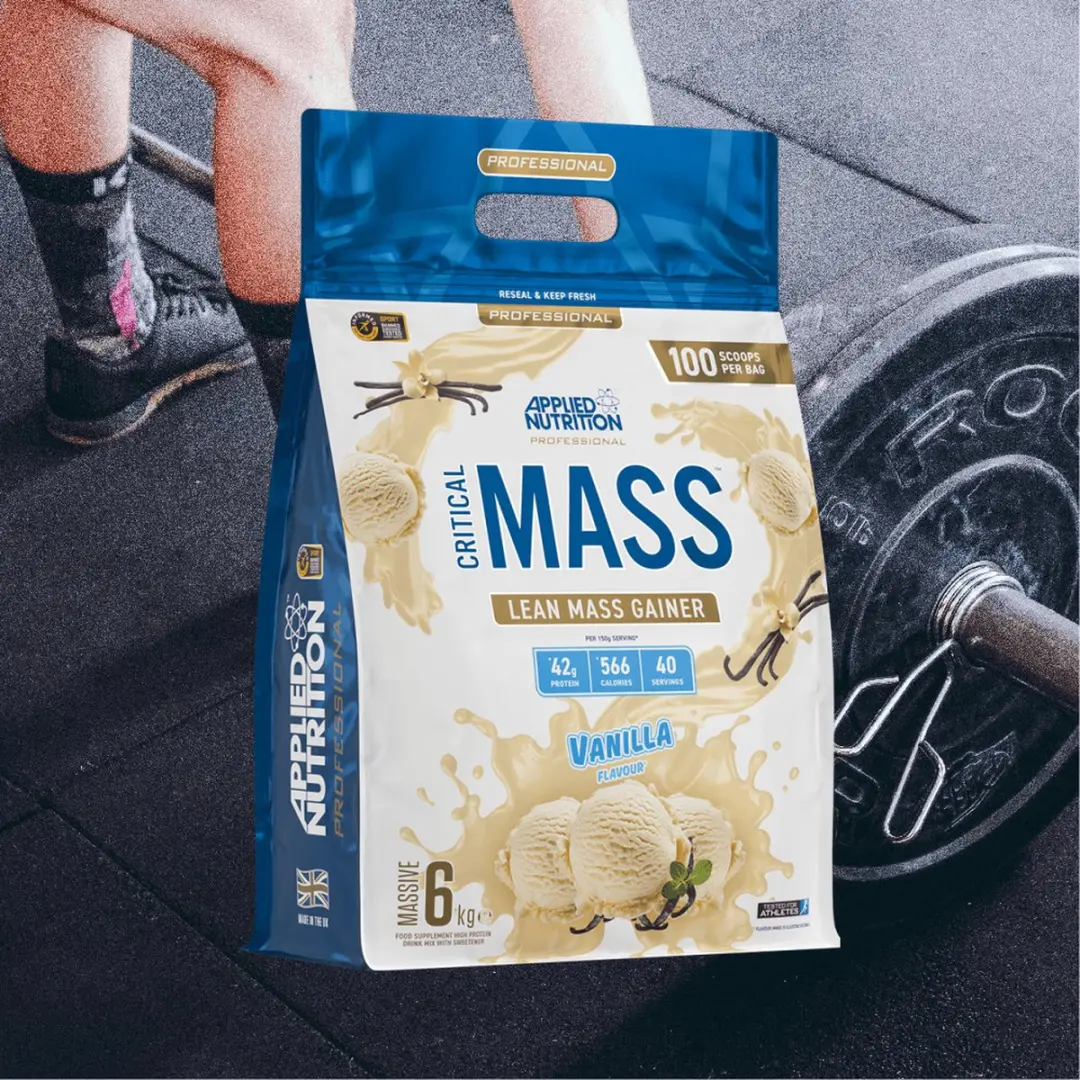 Applied Nutrition Critical Mass Professional 6000g Vanille - Gewichtstoename
