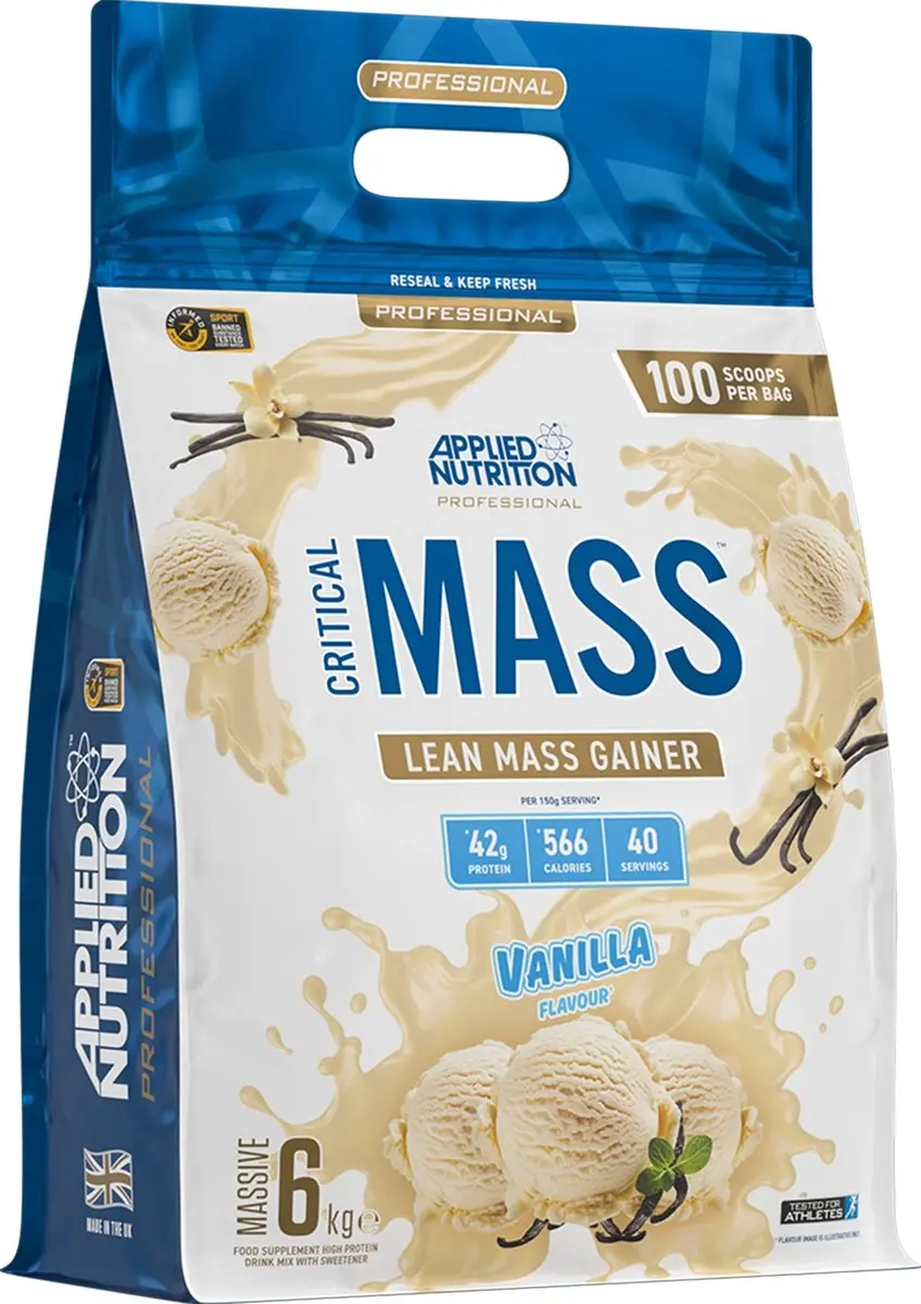 Applied Nutrition Critical Mass Professional 6000g Vanille