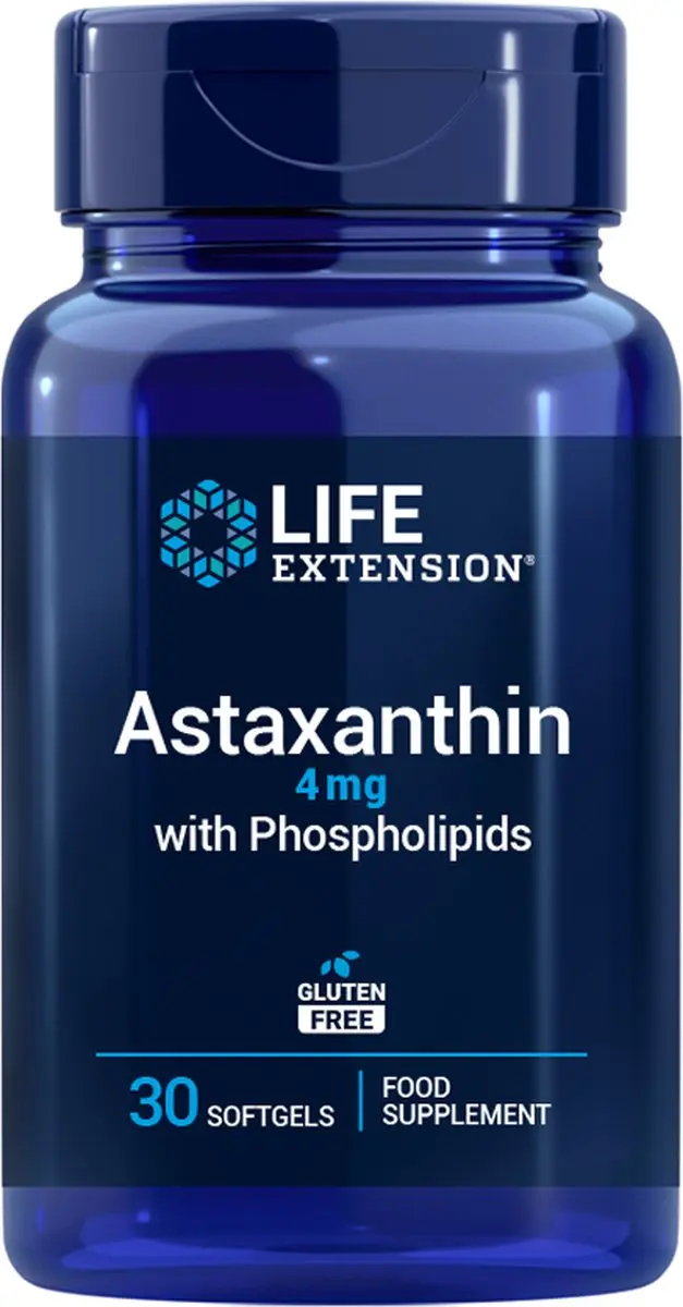 Life Extension Astaxanthine 4mg Softgels