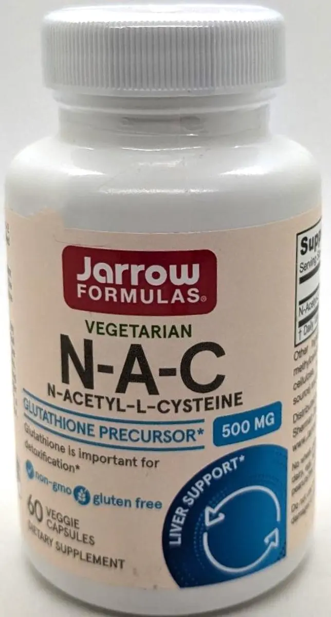 Jarrow Formulas NAC 500mg 60 Capsules