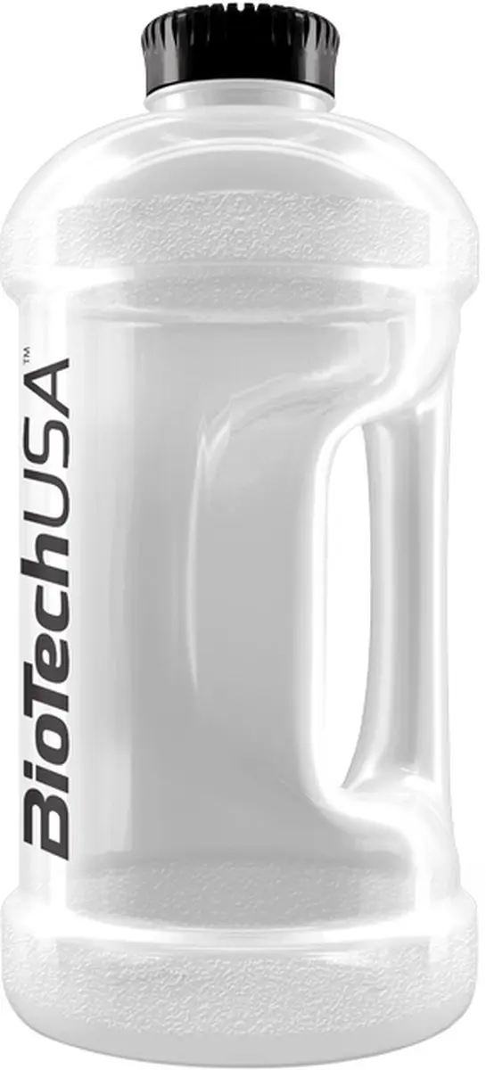 BioTechUSA Gallon Water Bidonset 2200ml - Zwart