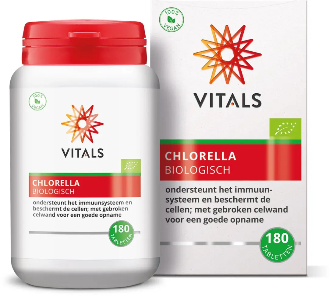 Vitals Chlorella Biologisch 500mg