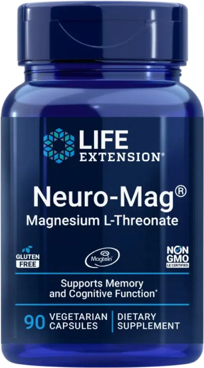 Life Extension Neuro-Mag Magnesium L-Threonaat 667mg