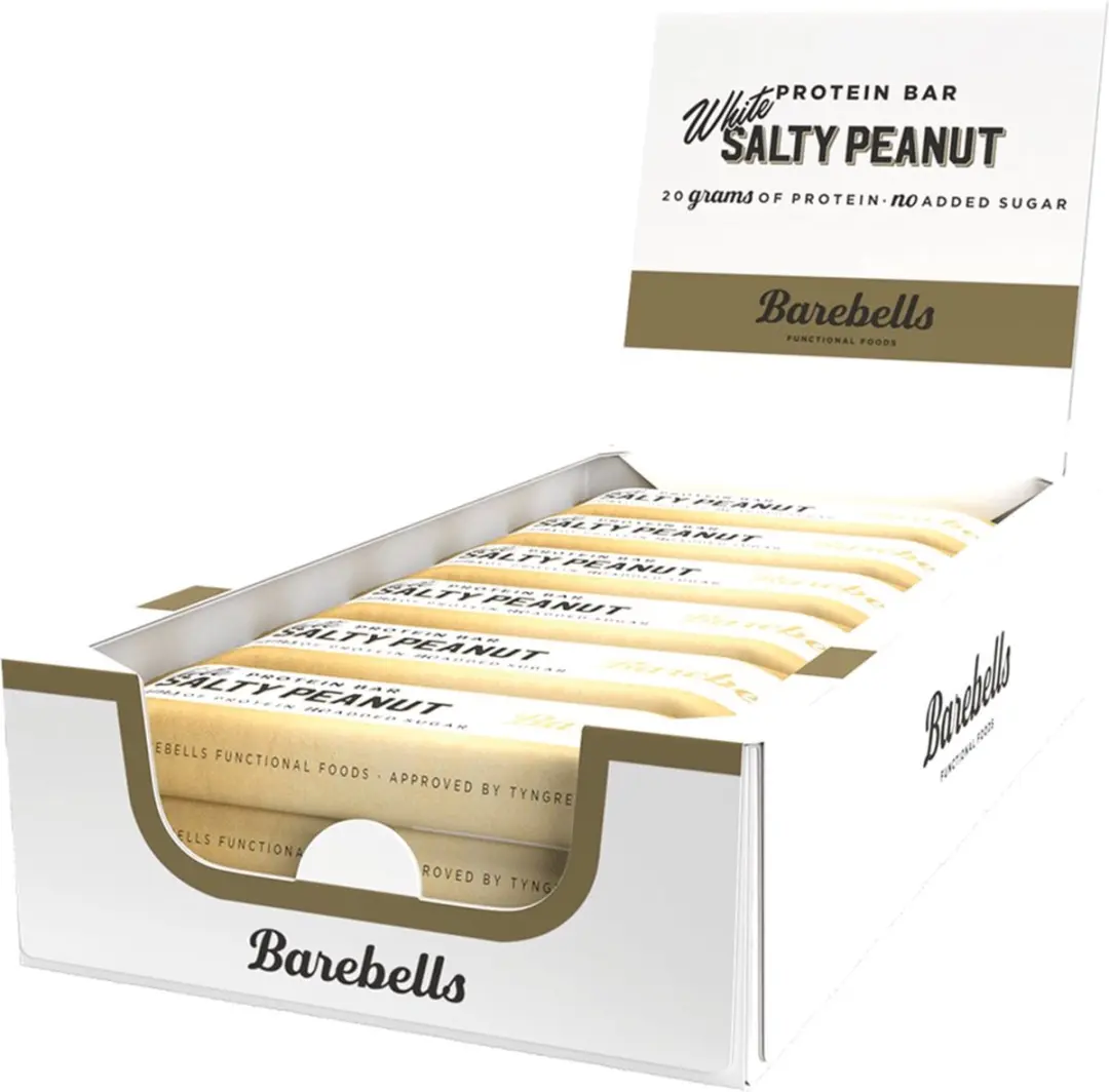 Barebells Eiwitreep Witte Chocolade Amandel 12x55g