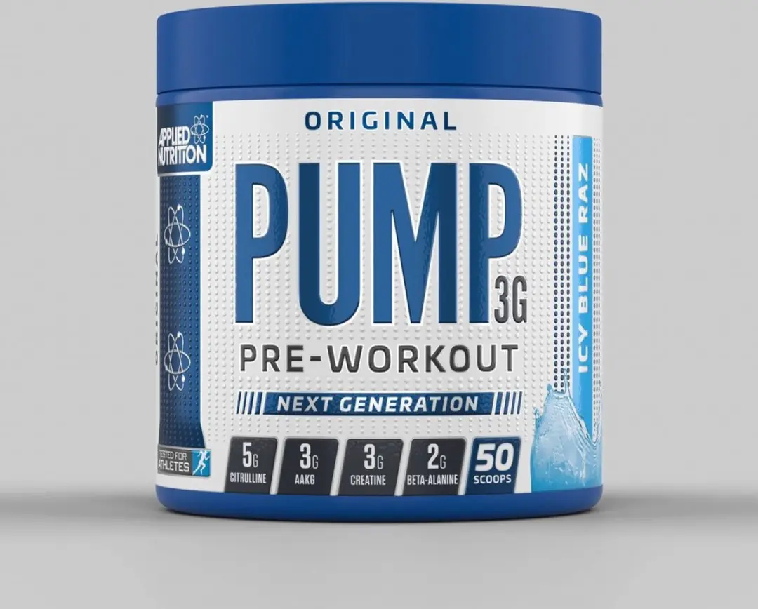 Applied Nutrition PUMP 3G ZERO Blue Raspberry - 375g