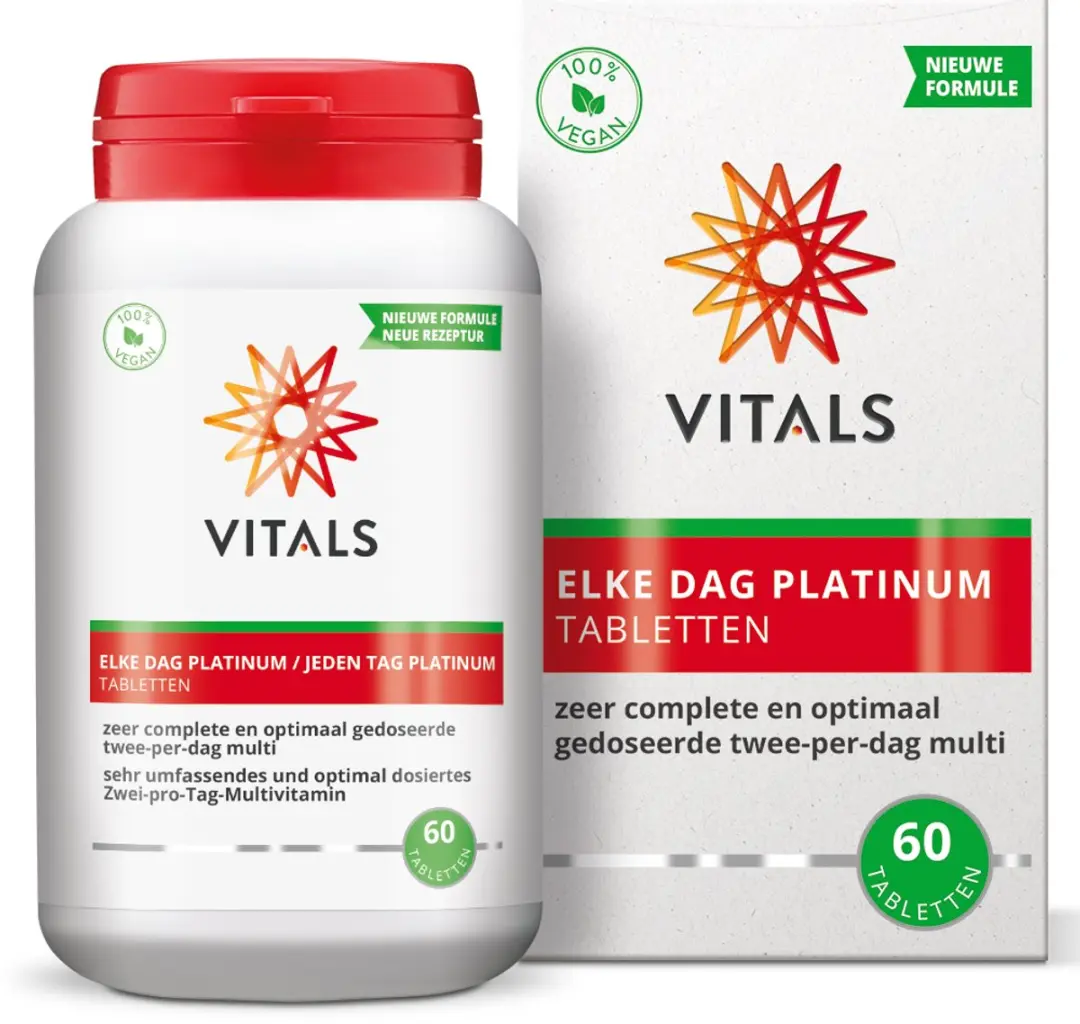 Vitals Elke Dag Platinum Multivitamine