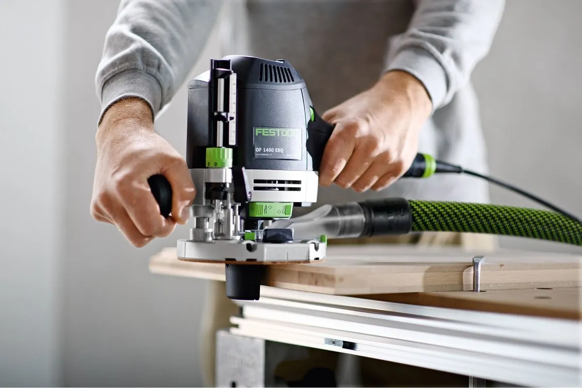 Festool OF 1400 EBQ-Plus Bovenfrees - 576540 - Zwart/groen/wit